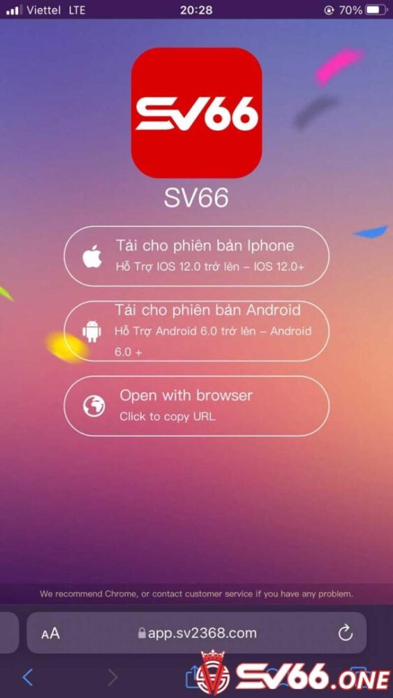 Lựa chọn tải phiên bản IOS cho máy điện thoại